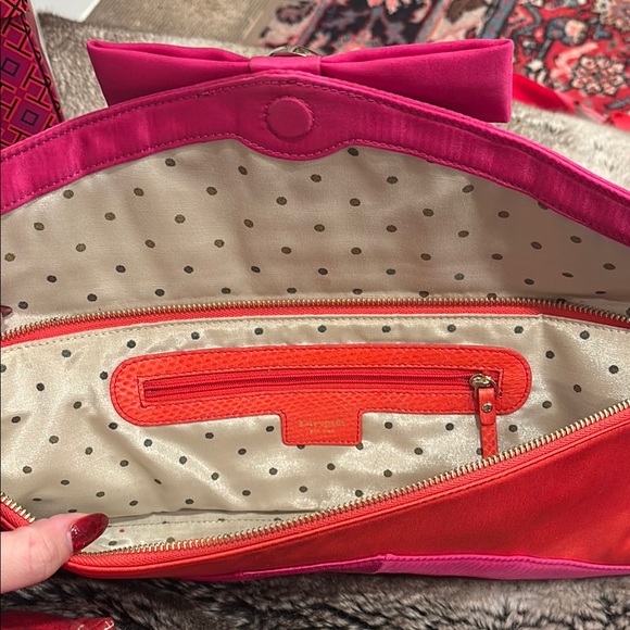 Vibrant Orange and Pink Clutch - Picture 2 of 4